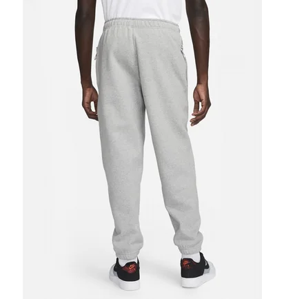 Штани чоловічі Nike Solo Swoosh Fleece Pant Grey DX1364-063