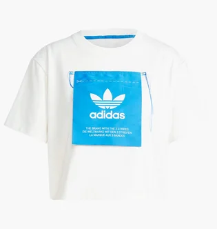 Футболка жіноча Adidas Kseniaschnaider Originals Label Originals White IW5662