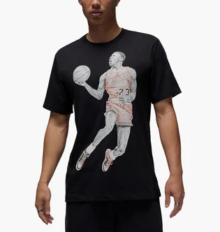 Футболка мужская Air Jordan Brand Dot Mj Ss Black FZ1936-010