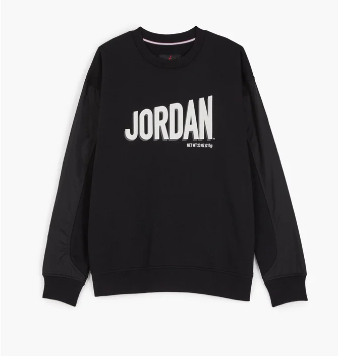 Свитшот мужской Air Jordan Sweat Crew Flight Mvp Core Black DV7588-010