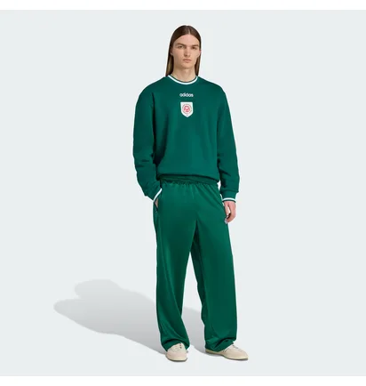 Штаны мужские Adidas Varsity Open Hem Loose Green JX8162