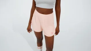 Шорти жіночі Adidas Essentials Wide Rib Sprinter Peach JD5165