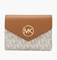 Гаманець жіночий Michael Kors Greenwich Trifold Beige/Brown 32S1GNME6B-VANILLA-95919