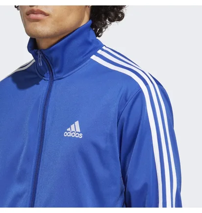 Спортивный костюм мужской Adidas Basic 3-Stripes Tricot Tracksuit Blue IC6761
