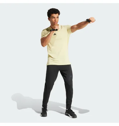 Футболка чоловіча Adidas Designed For Training Workout Performance Yellow JI5773