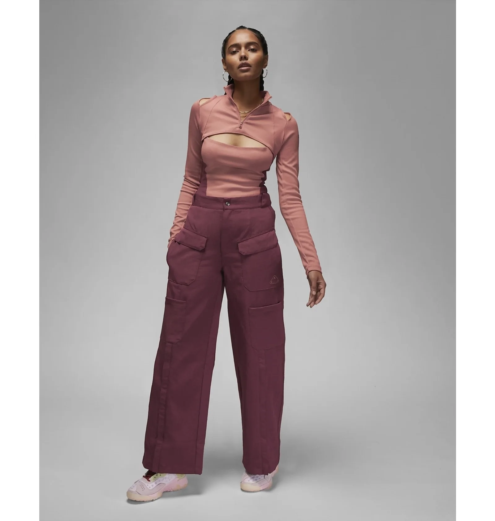 ᐉ Лонгслив женский Air Jordan 23 Engineered WomenS 1/4-Zip Long