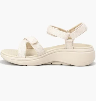 Сандалі жіночі Skechers Go Walk Arch Fit - Cruise Around Beige 140251-NAT