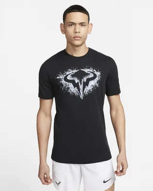 Футболка мужская Nike Rafa Dri-Fit Tennis T-Shirt Black FD0032-010