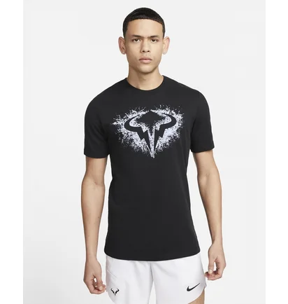 Футболка чоловіча Nike Rafa Dri-Fit Tennis T-Shirt Black FD0032-010