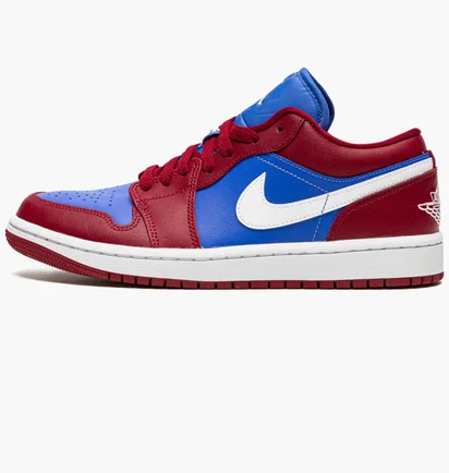 Кросівки жіночі Air Jordan Wmns 1 Low Red/Blue DC0774-604