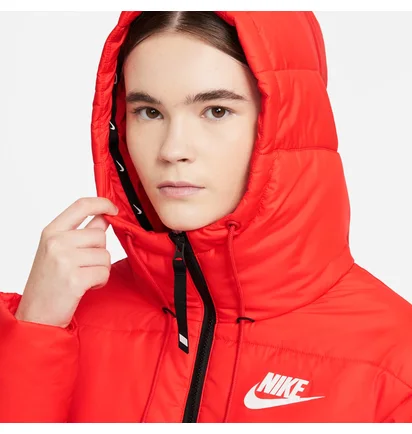 Пуховик жіночий Nike W Nsw Tf Rpl Classic Tape Jkt Red DJ6997-673