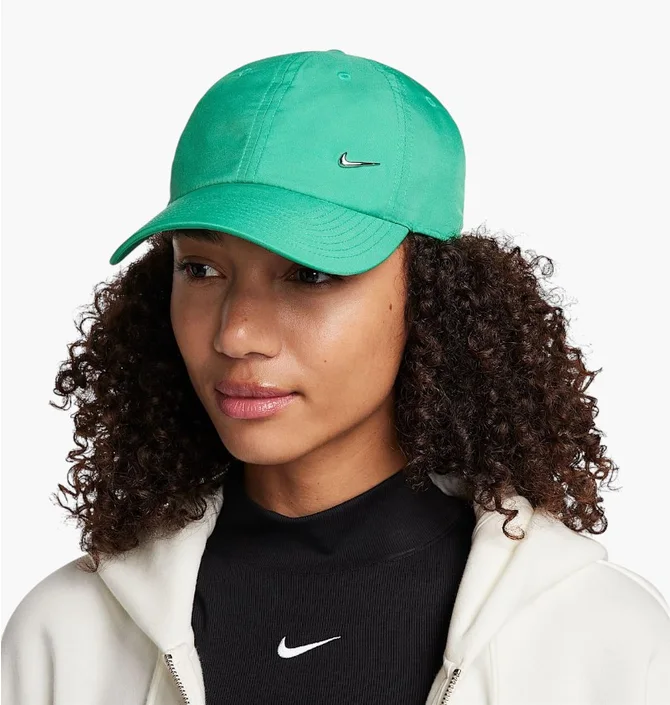 Кепка унисекс Nike Nk Df Club Cap U Cb Mtswsh L Green FB5372-324