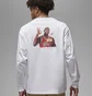 Свитшот мужской Air Jordan Flight Mvp 85 L/S Tee White Dv8428-100