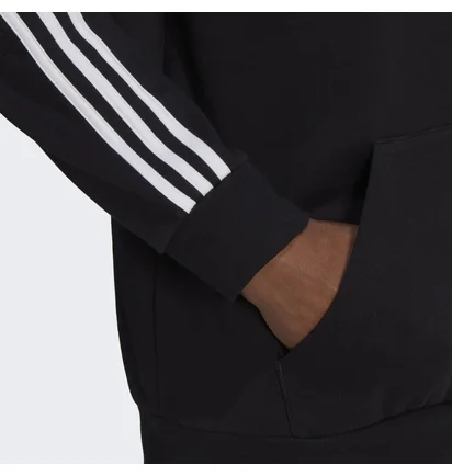 Худи мужское Adidas Adicolor Classics 3-Stripes Hoodie Black H06676