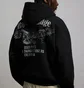 Худи мужское H&M Met Print - Loose Fit Black 1262288001
