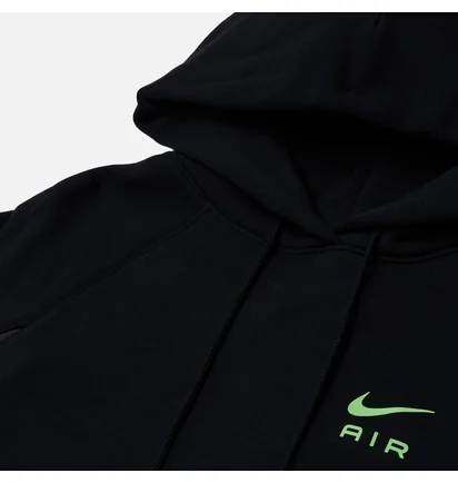 Худи мужское Nike M Nsw Air Ft Po Hoodie Black Dq4207-011