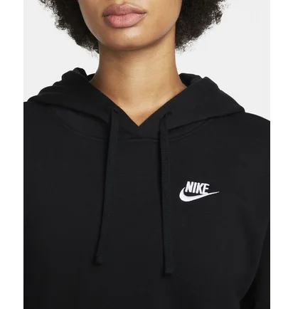 Худі жіноче Nike W Nsw Club Flc Po Hdy Std Black Dq5793-010