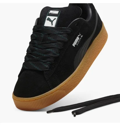 Кросівки унісекс Puma Suede Xl Flecked Black 398094-01