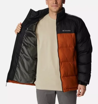 Пуховик чоловічий Columbia Pike Lake Jacket Orange/Black 1738021-858