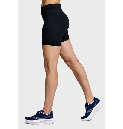 Шорты женские Saucony Fortify 6 Short Black SAW800451-BK