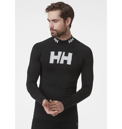 Термобелье мужское Helly Hansen Lifa Seamless Racing Top Black 49341-990