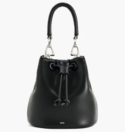 Сумка жіноча JW PEI Yulia Padded Bucket Bag Black BB2023BG70210JWP