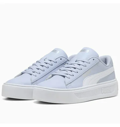 Кроссовки женские Puma Smash Platform V3 Light Blue 390758-20