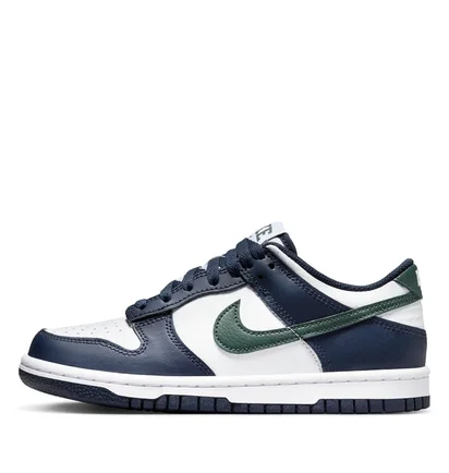 Кроссовки детские Nike Dunk Low White/Blue HF5177-400