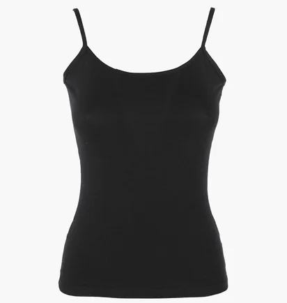 Майка женская Kappa Canotta Spalla Stretta Black K2301-NERO