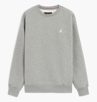 Світшот чоловічий Air Jordan Essentials Fleece Sweatshirt Grey FJ7776-091