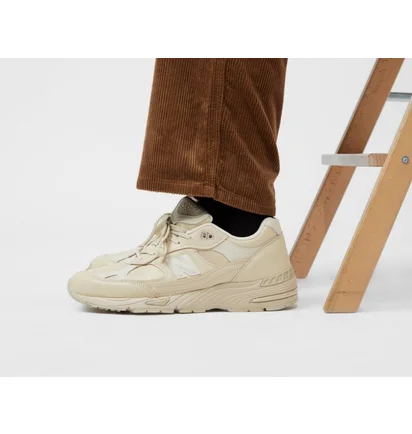 Кроссовки мужские New Balance 991 Made In Uk Beige M991OW