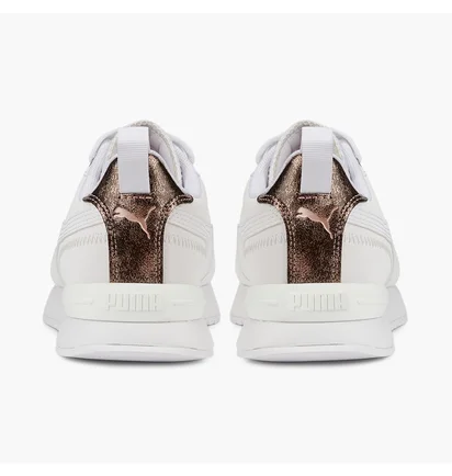 Кроссовки женские Puma R78 Raw Metallics White 383833-03