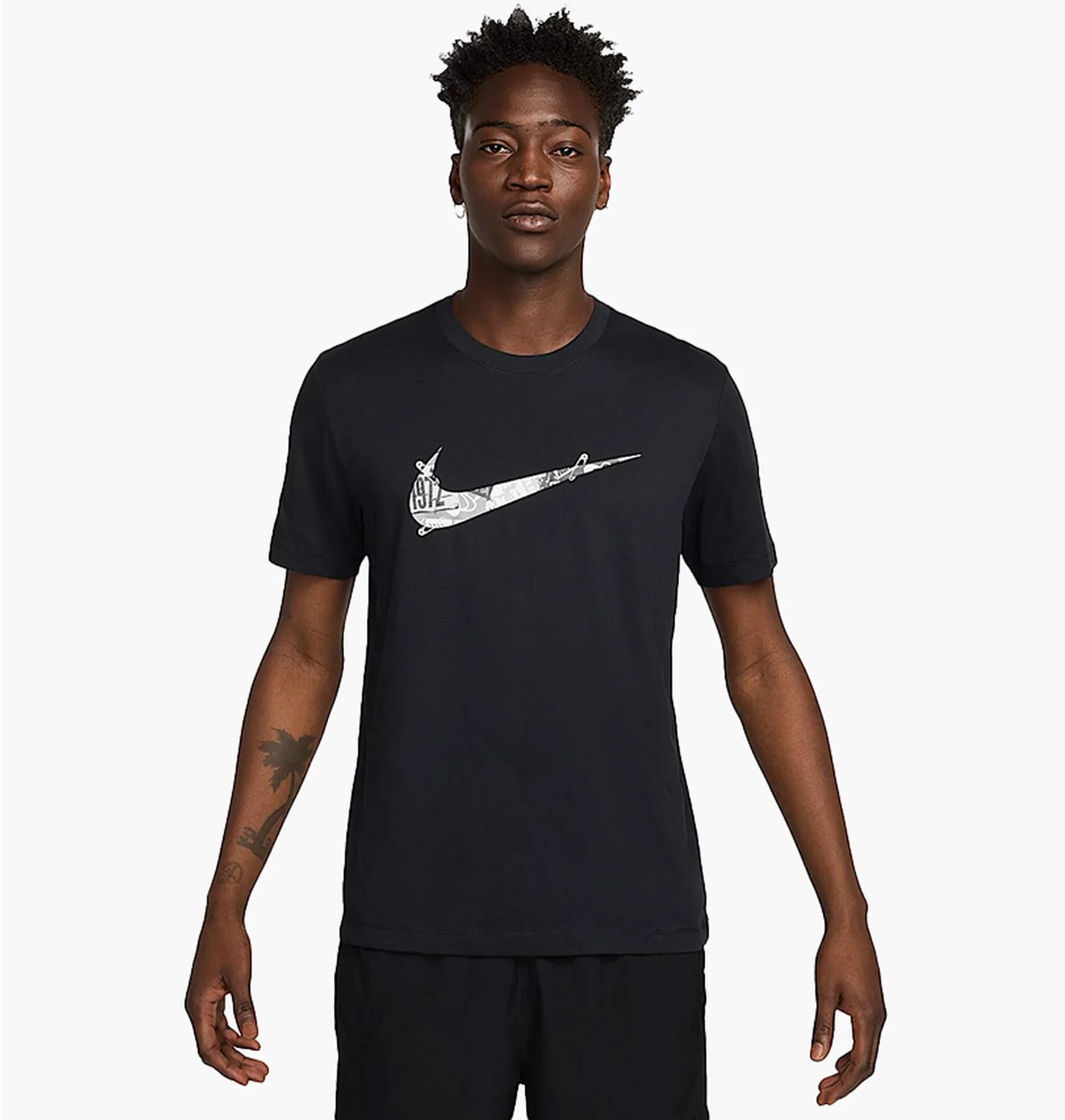 ウェア NIKE* DRY-FIT T-shirt US/L ᐉ Футболка чоловіча Nike Dri-Fit Running T-Shirt Black HJ3658-010