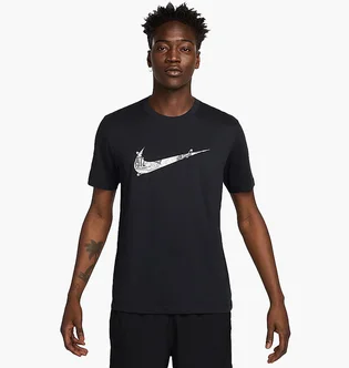 Футболка мужская Nike Dri-Fit Running T-Shirt Black HJ3658-010