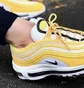 Кросівки жіночі Nike Air Max 97 White Yellow Black 921733-703