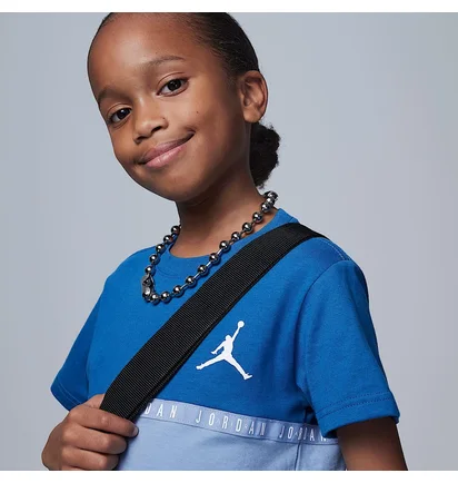 Спортивный костюм детский Air Jordan Jumpman Blocked Taping Jr Blue/Light Blue 85D001-U1R