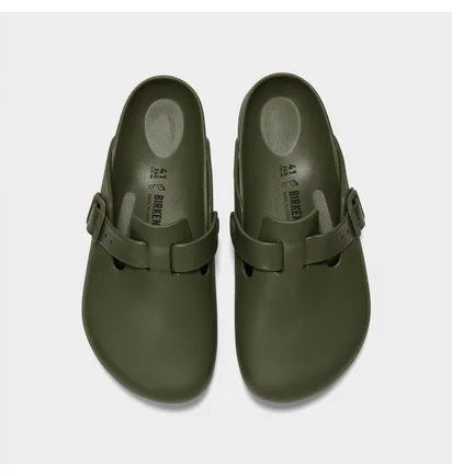 Тапочки чоловічі BIRKENSTOCK Boston Essentials Eva Soft Footbed Clogs Green 1026215