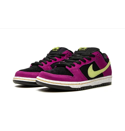 Кроссовки унисекс Nike Sb Dunk Low Black/Violet BQ6817-501