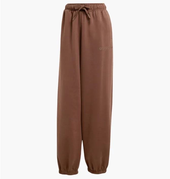 Штаны женские Adidas Essentials Linear Oversized Brown JW0986