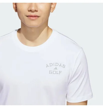 Футболка мужская Adidas Golf Chip In Paradise Graphic White KB2416