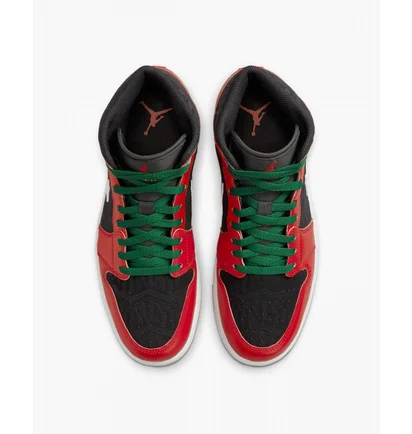 Кросівки чоловічі Air Jordan Retro 1 Mid Se Casual Shoes Red/Black Dq8417-006