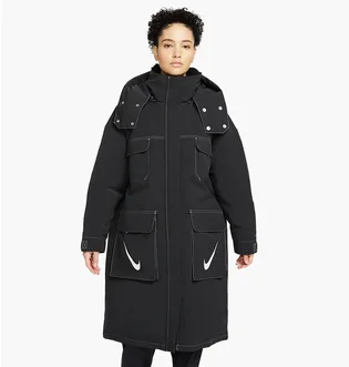 Парка жіноча Nike Sportswear Storm-Fit Swoosh Hooded Parka Black DJ1979-010
