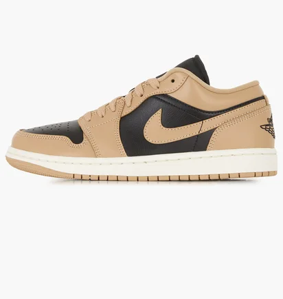 Кросівки жіночі Air Jordan 1 Low Beige/Black DC0774-201