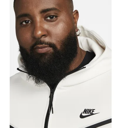 Толстовка мужская Nike Sportswear Tech Fleece White CU4489-030