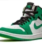 Кроссовки мужские Air Jordan 1 High Zoom Cmft White/Green CT0978-300