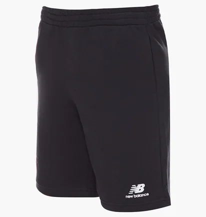 Шорты детские New Balance Essentials Stacked Logo Black YS31540BK
