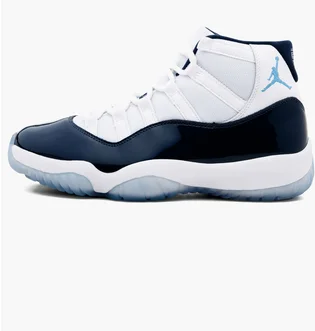 Кроссовки мужские Air Jordan 11 Retro White/Blue 378037-123