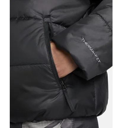 Куртка женская Nike W Nsw Syn Tf Rpl Hd Jkt Black Dx1797-010