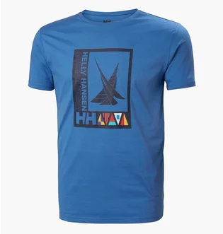 Футболка мужская Helly Hansen Shoreline T-Shirt 2.0 Blue 34222-636