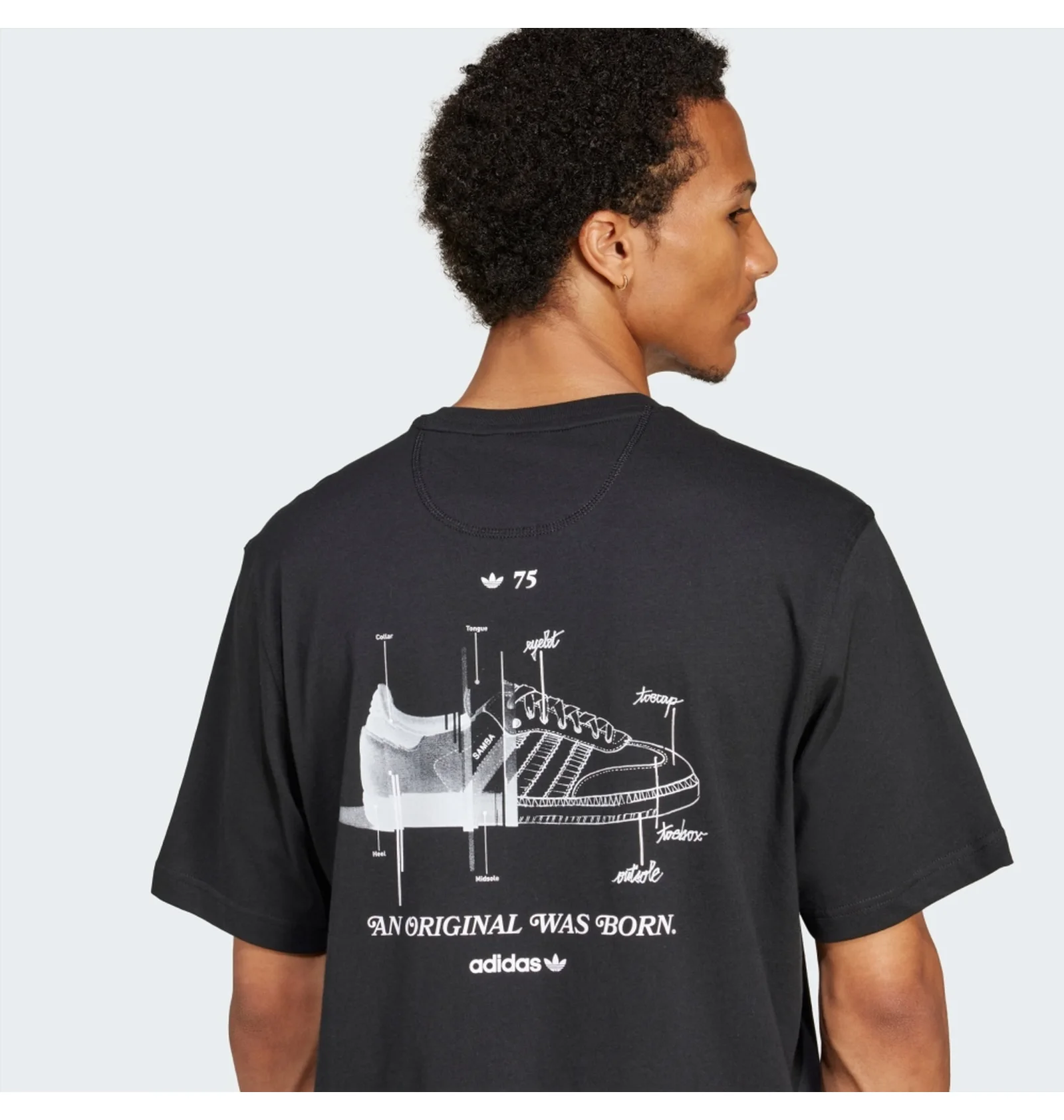 ᐉ Футболка унисекс Adidas 75Th Anniversary Sl 72 T-Shirt Black